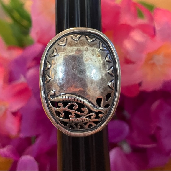 Silpada Sterling Silver ‘REFLECTION’ Statement Ring R2939 - Picture 10 of 15